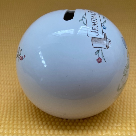 Royal Albert Money Ball “Bank” Jemima Puddle Duck Beatrix Potter England 1986 - Picture 3 of 8